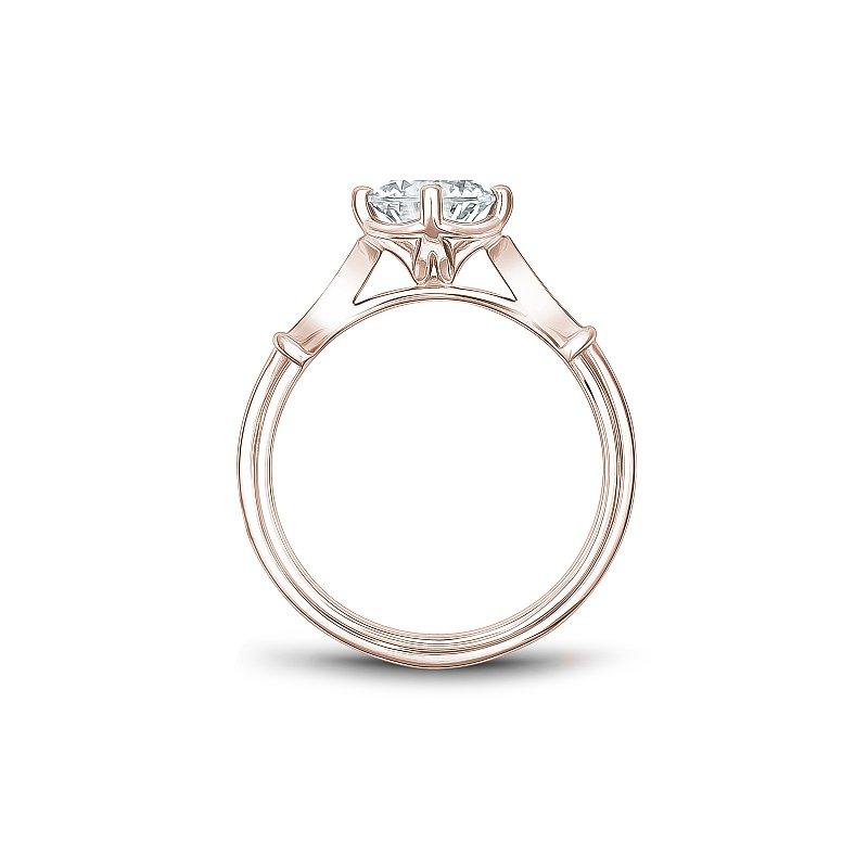 0.06 ctw Diamond Solitaire Engagement Ring