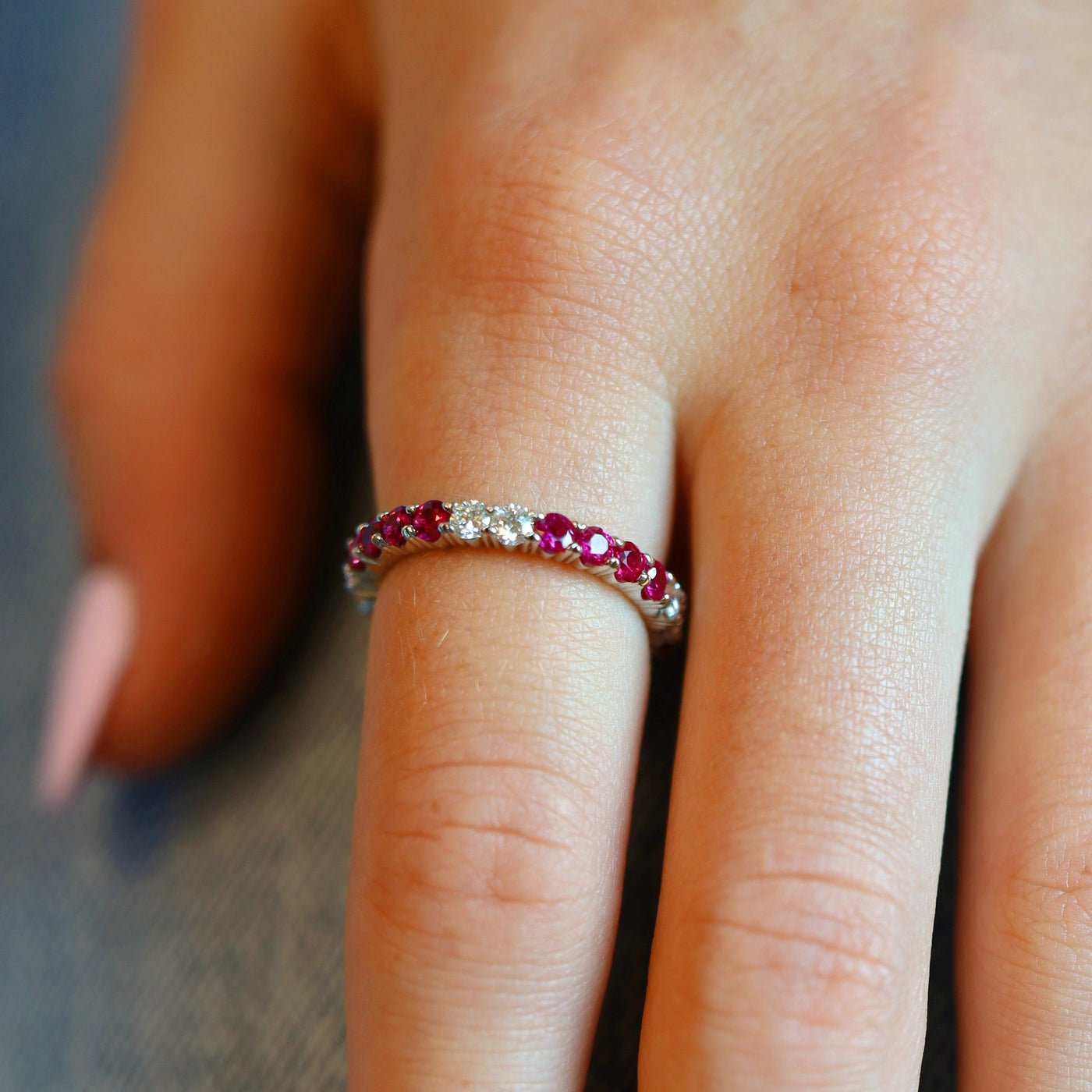 Ruby & Diamond Band