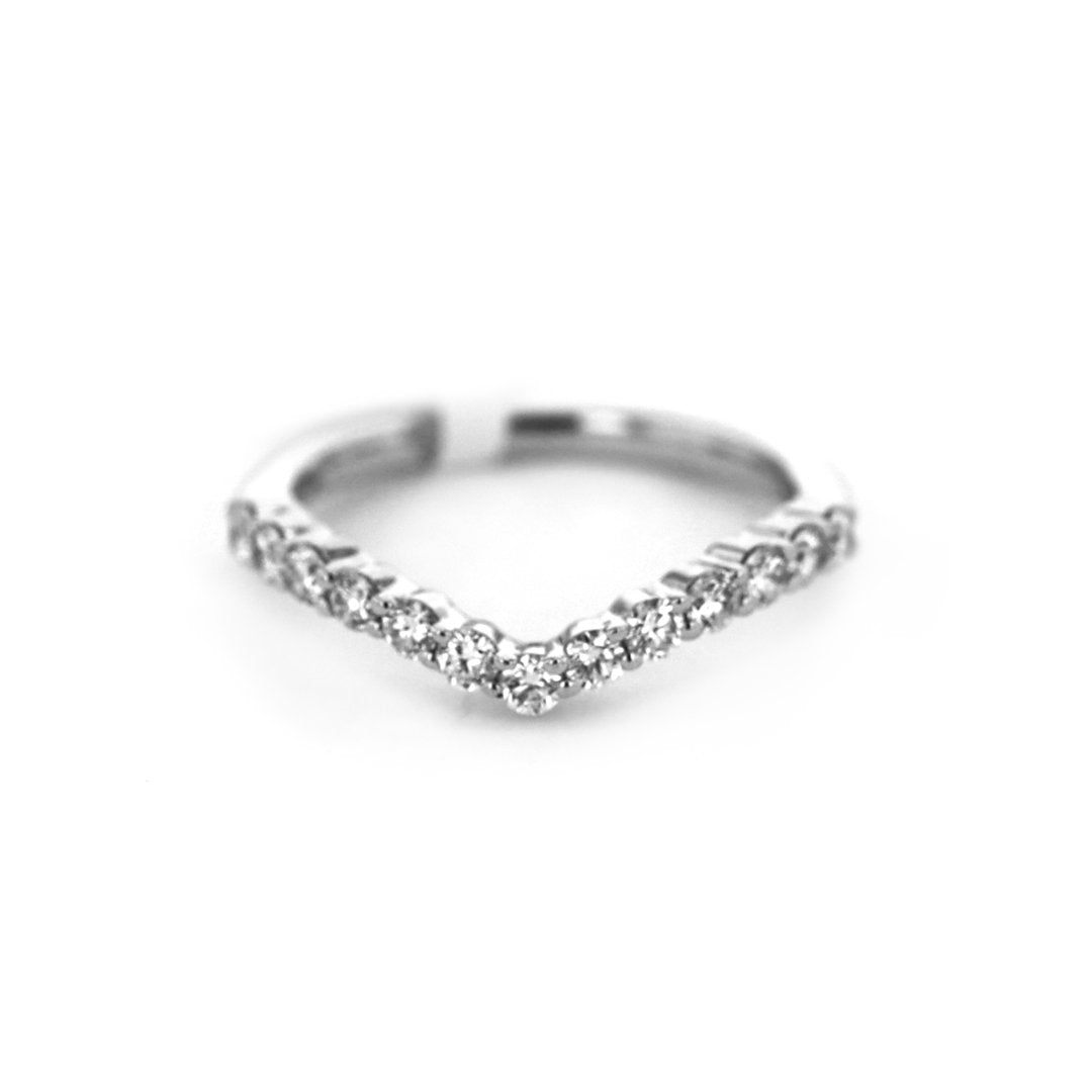 0.50 ctw Diamond Contour Band