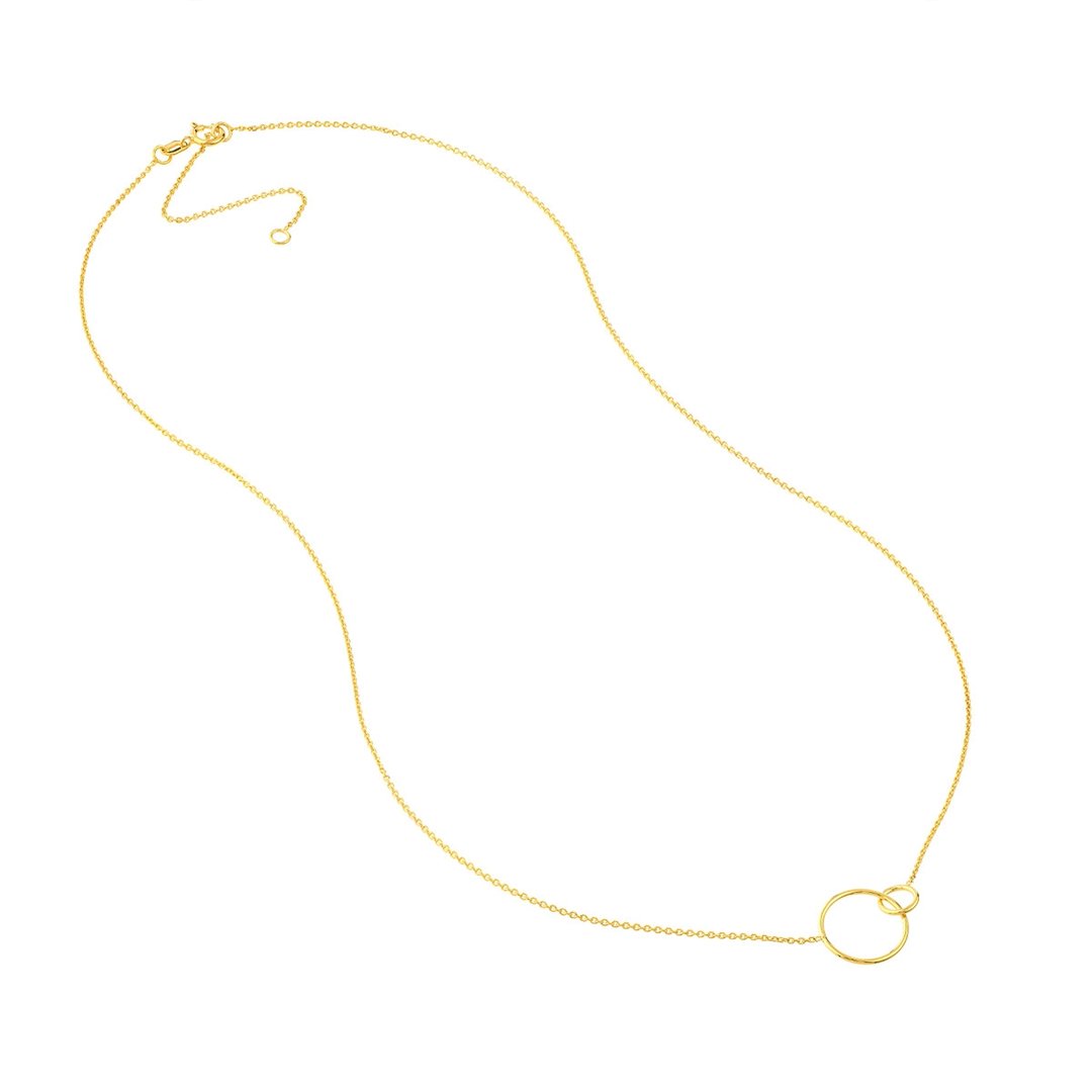Interlocking Rings Necklace