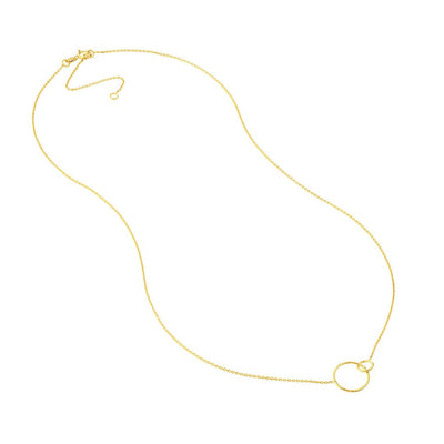 Interlocking Rings Necklace