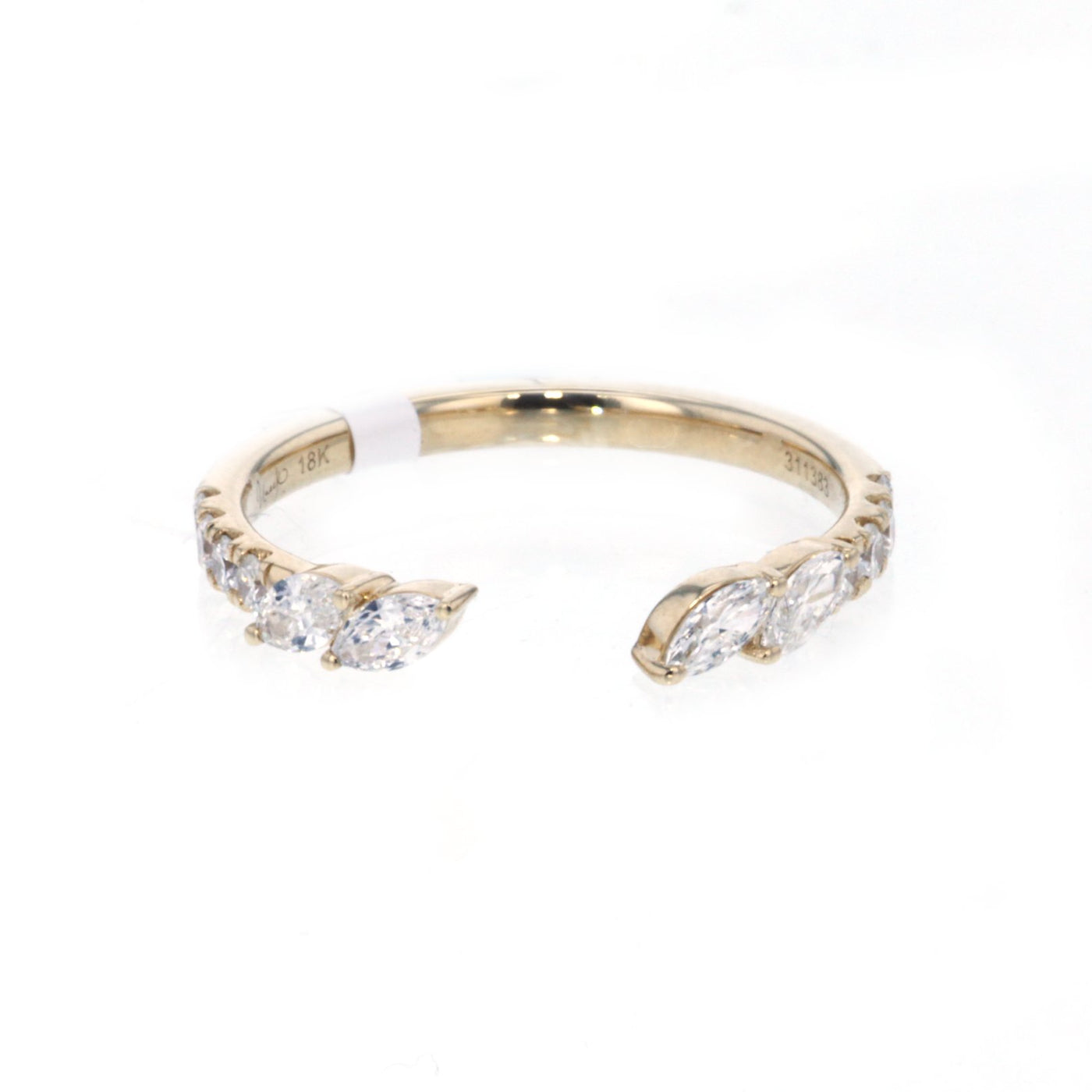 0.42 ctw Diamond Split Top Band
