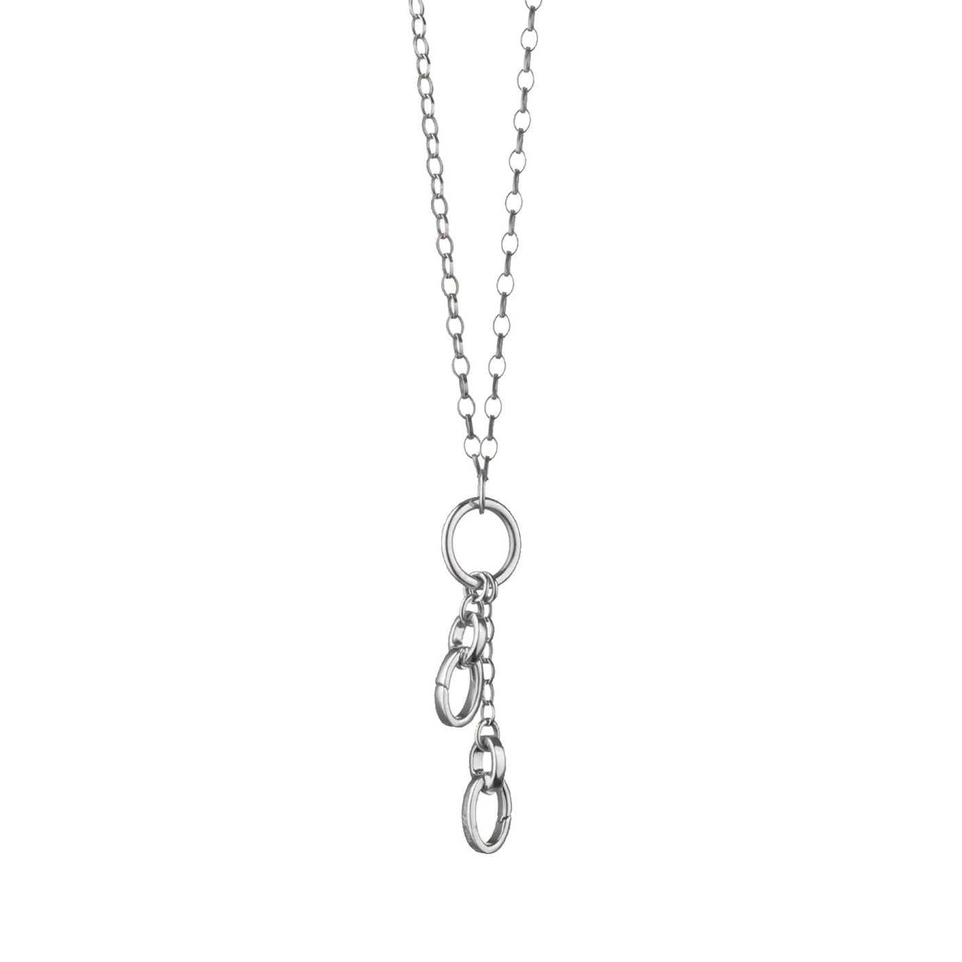 Small Silver Belcher Enhancer Chain Necklace