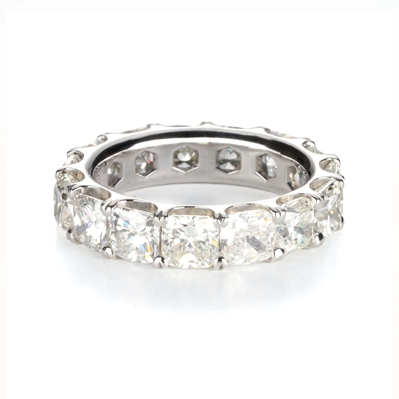 7.50 ctw Diamond Platinum Eternity Band