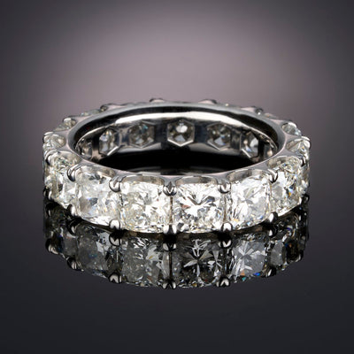 7.50 ctw Diamond Platinum Eternity Band