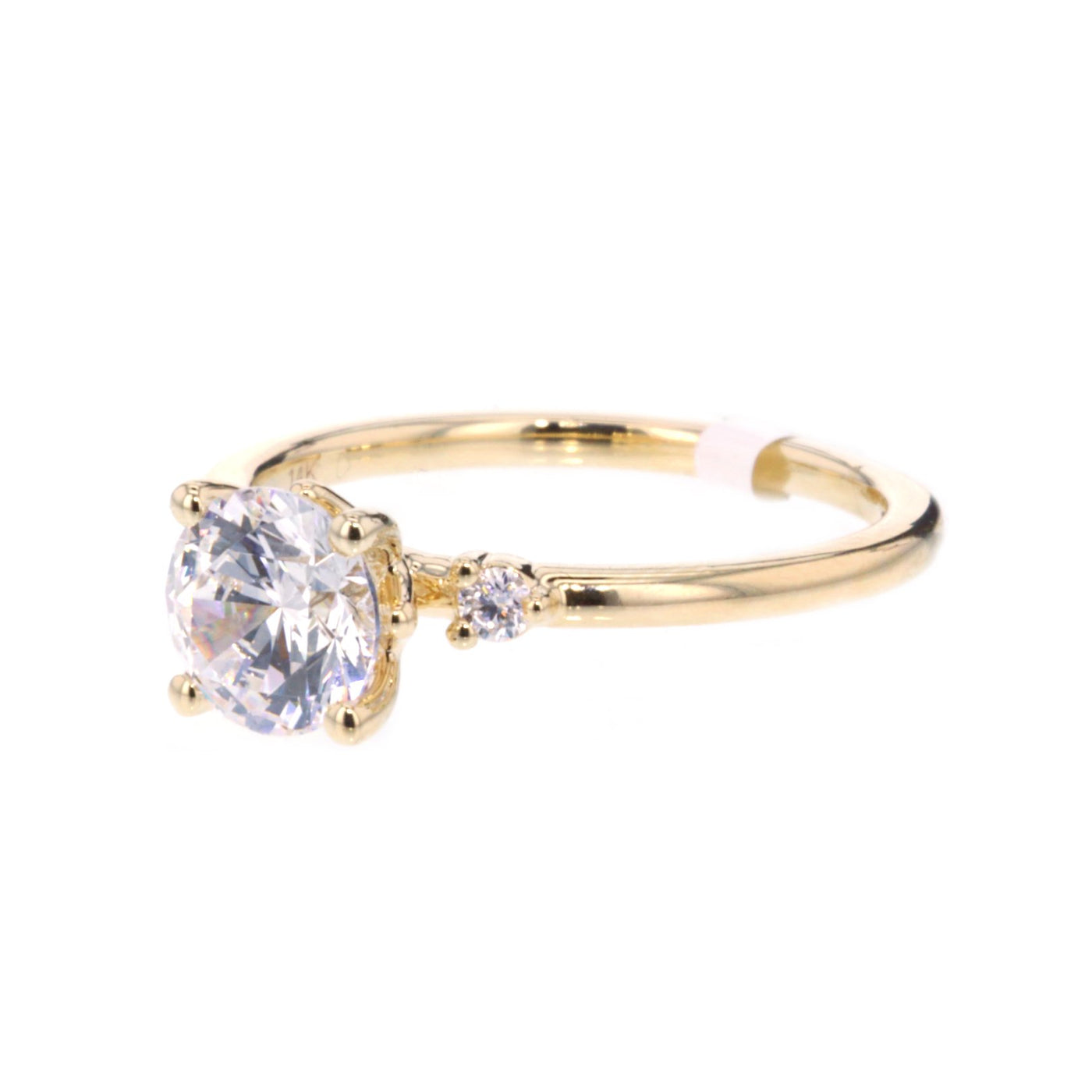 0.06 ctw Diamond Solitaire Engagement Ring
