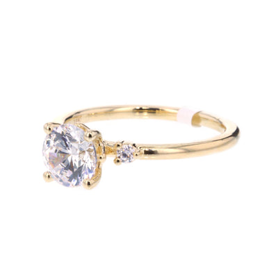 0.06 ctw Diamond Solitaire Engagement Ring
