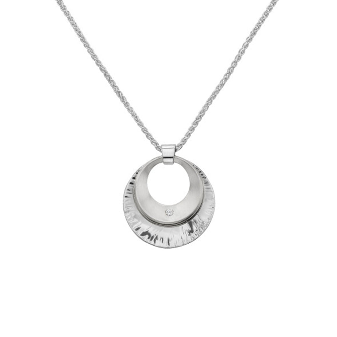 Silver Shimmer Pendant