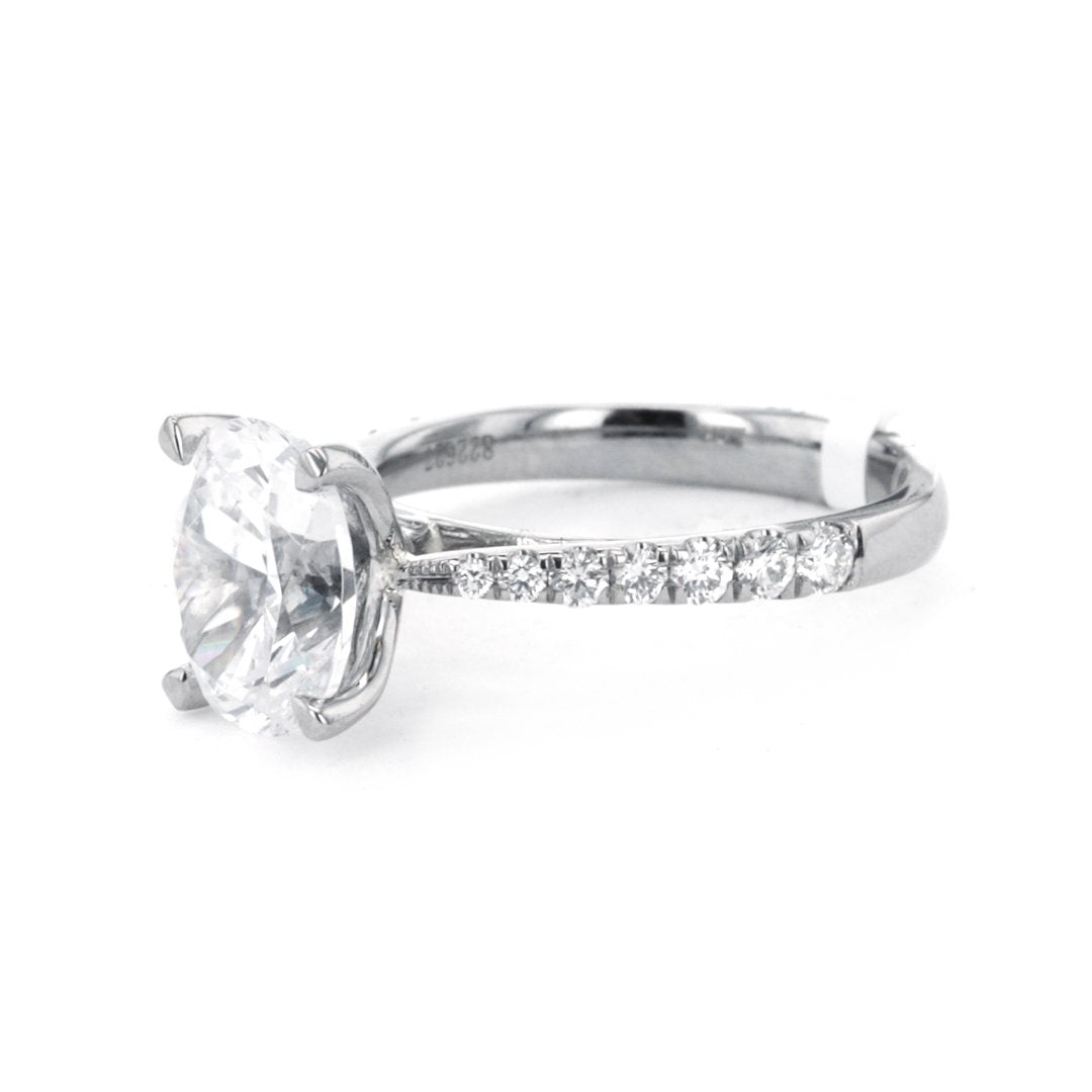 0.37 ctw Diamond Solitaire Engagement Ring