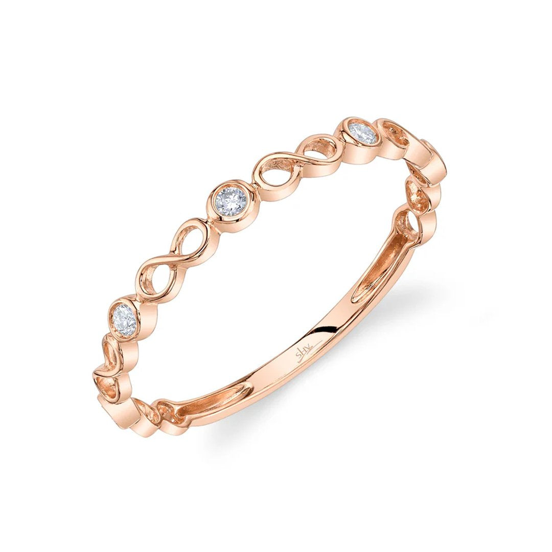 0.08 ctw Diamond Infinity Band