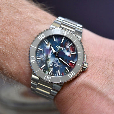43.5MM Aquis Date Upcycle