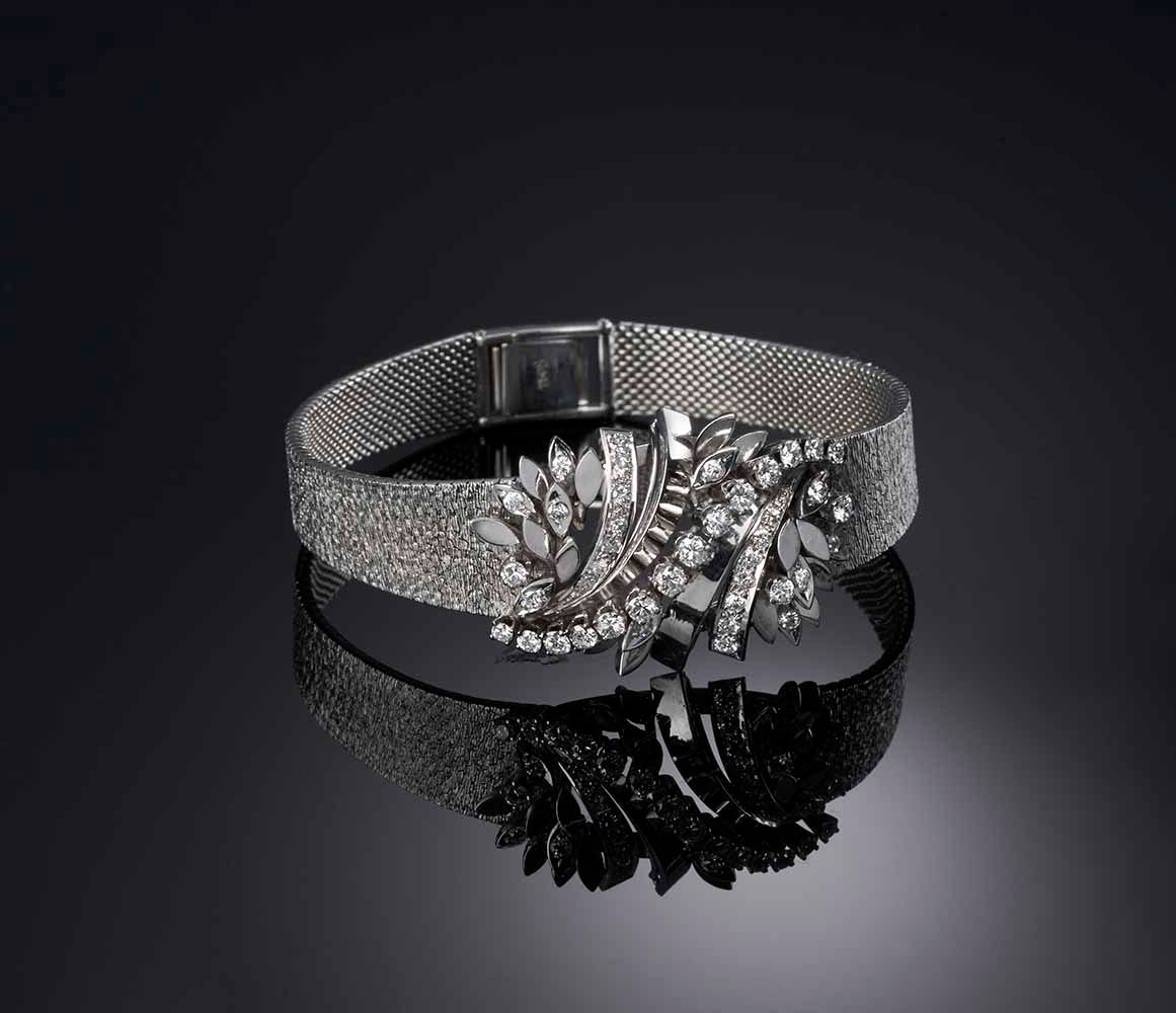 Diamond Watch Bracelet