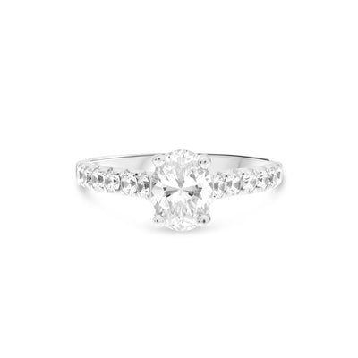 0.53 ctw Diamond Solitaire Engagement Ring
