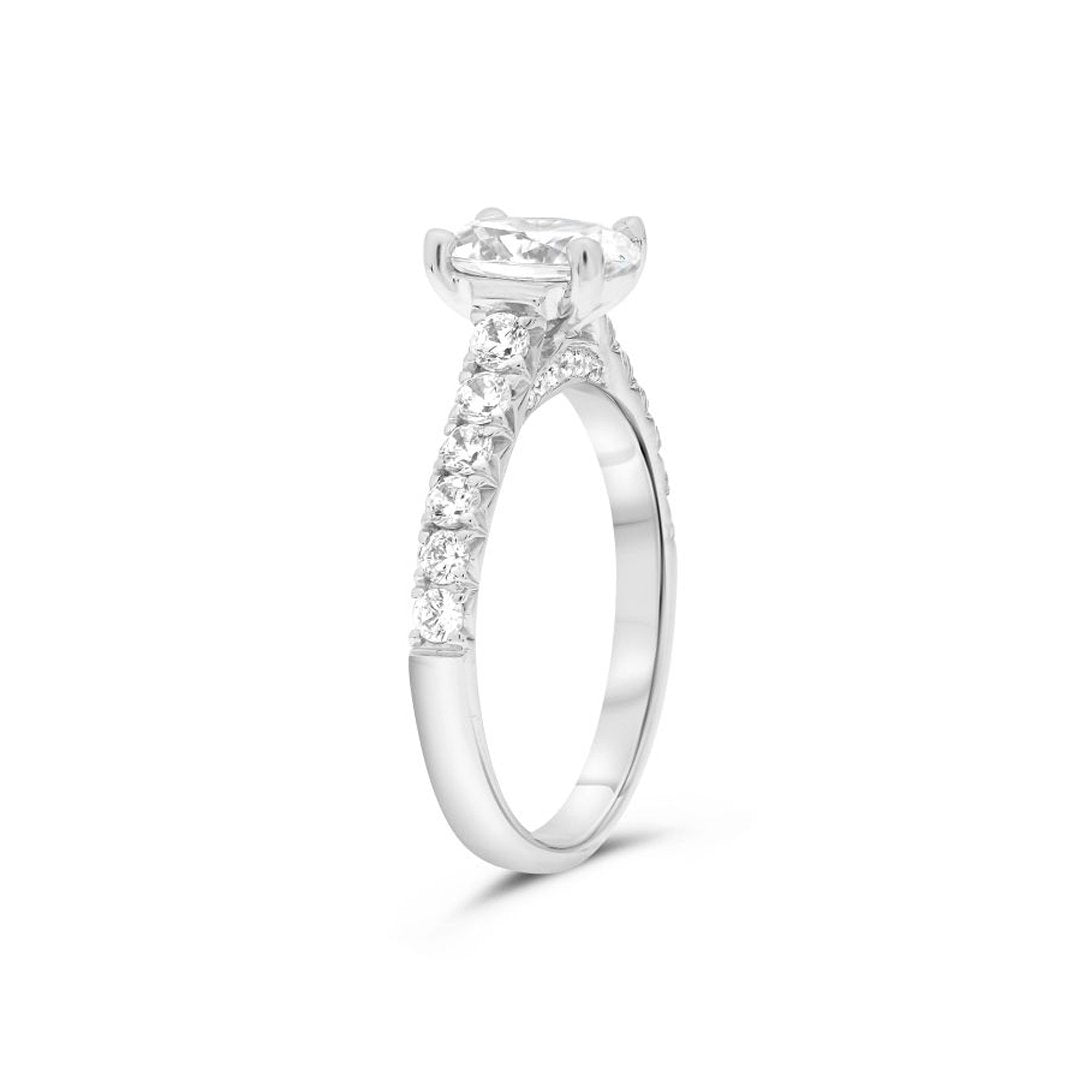 0.53 ctw Diamond Solitaire Engagement Ring