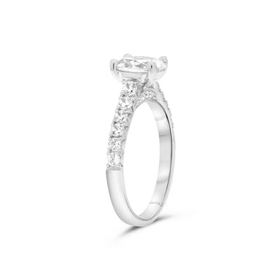 0.53 ctw Diamond Solitaire Engagement Ring