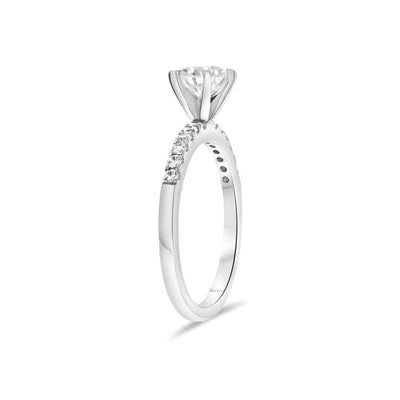 0.24 ctw Diamond Solitaire Engagement Ring
