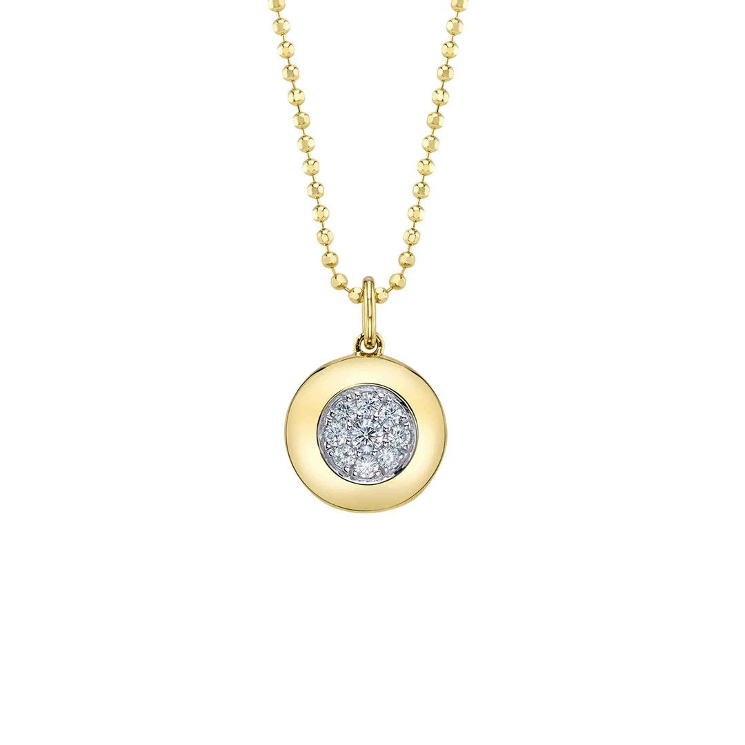 0.18 ctw Diamond Circle Necklace