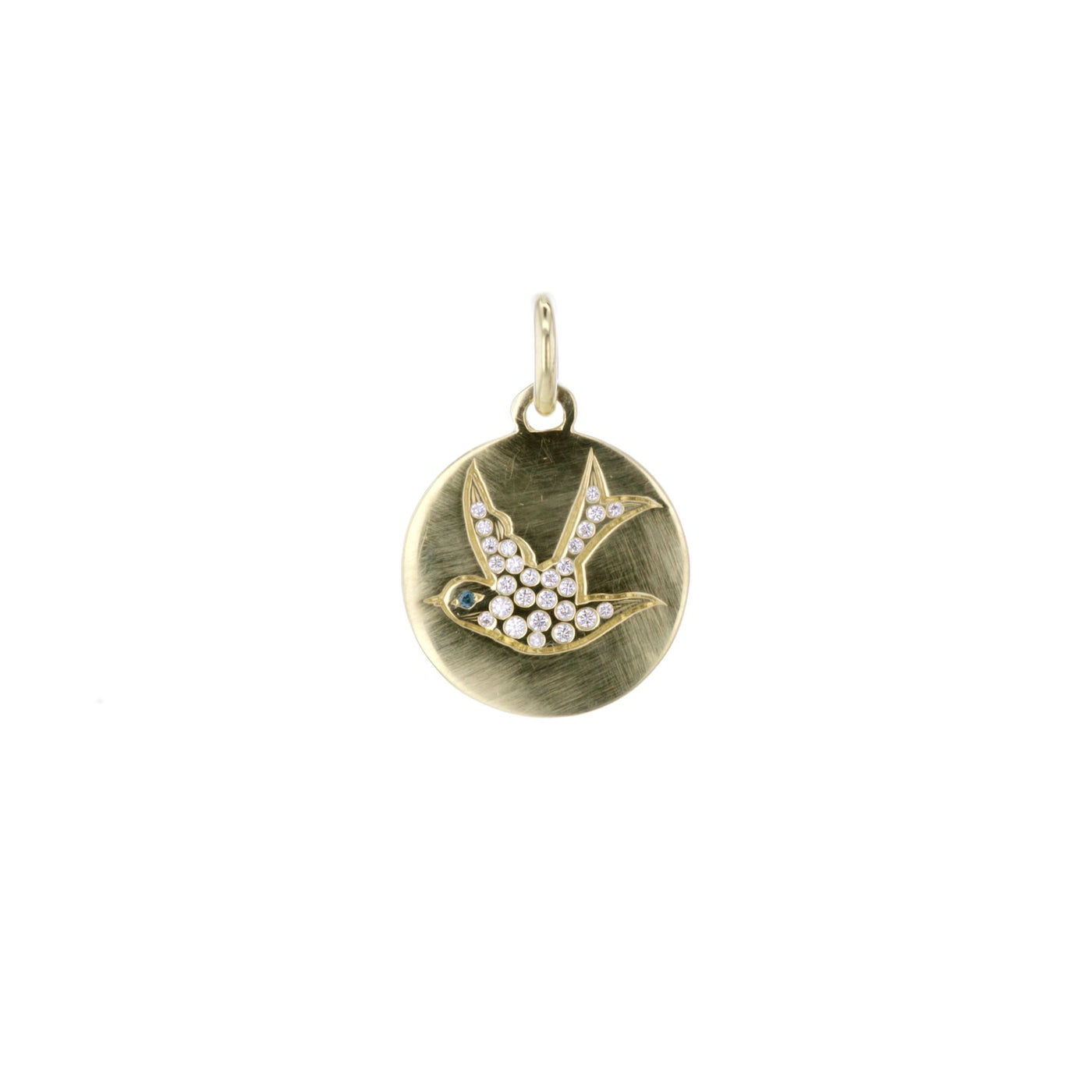Diamond Swallow Medallion