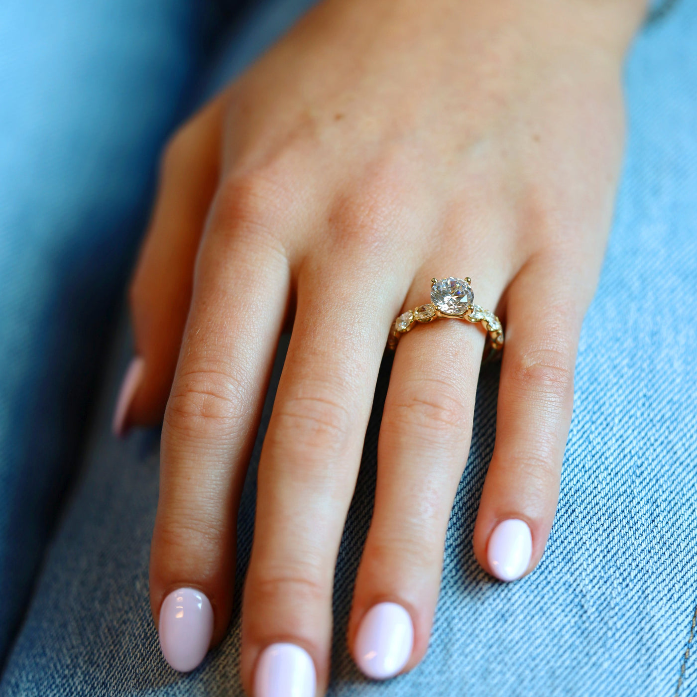 1.12 ctw Diamond Solitaire Engagement Ring