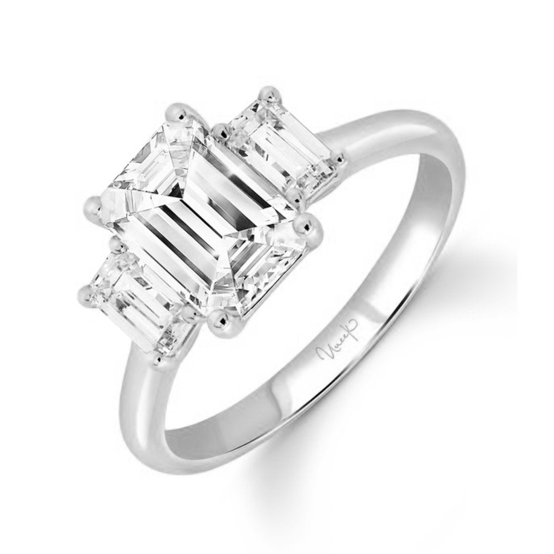 0.60 ctw Diamond Three-Stone Engagement Ring