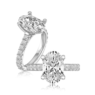 0.73 ctw Diamond Solitaire Engagement Ring