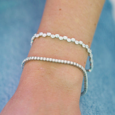4.05 ctw Diamond Tennis Bracelet