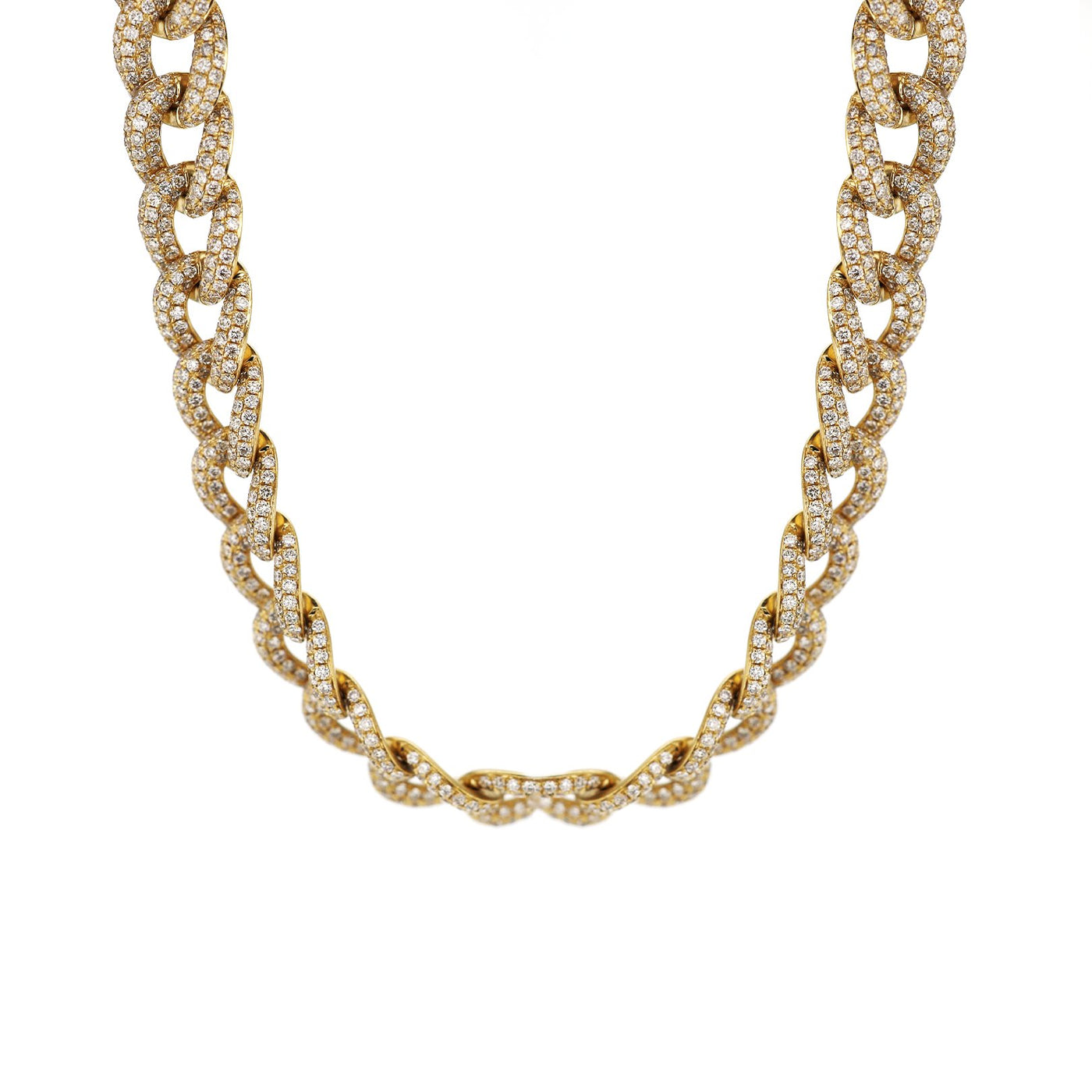 19.50 ctw Diamond Link Necklace