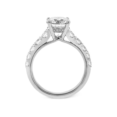 0.84 ctw Diamond Solitaire Engagement Ring