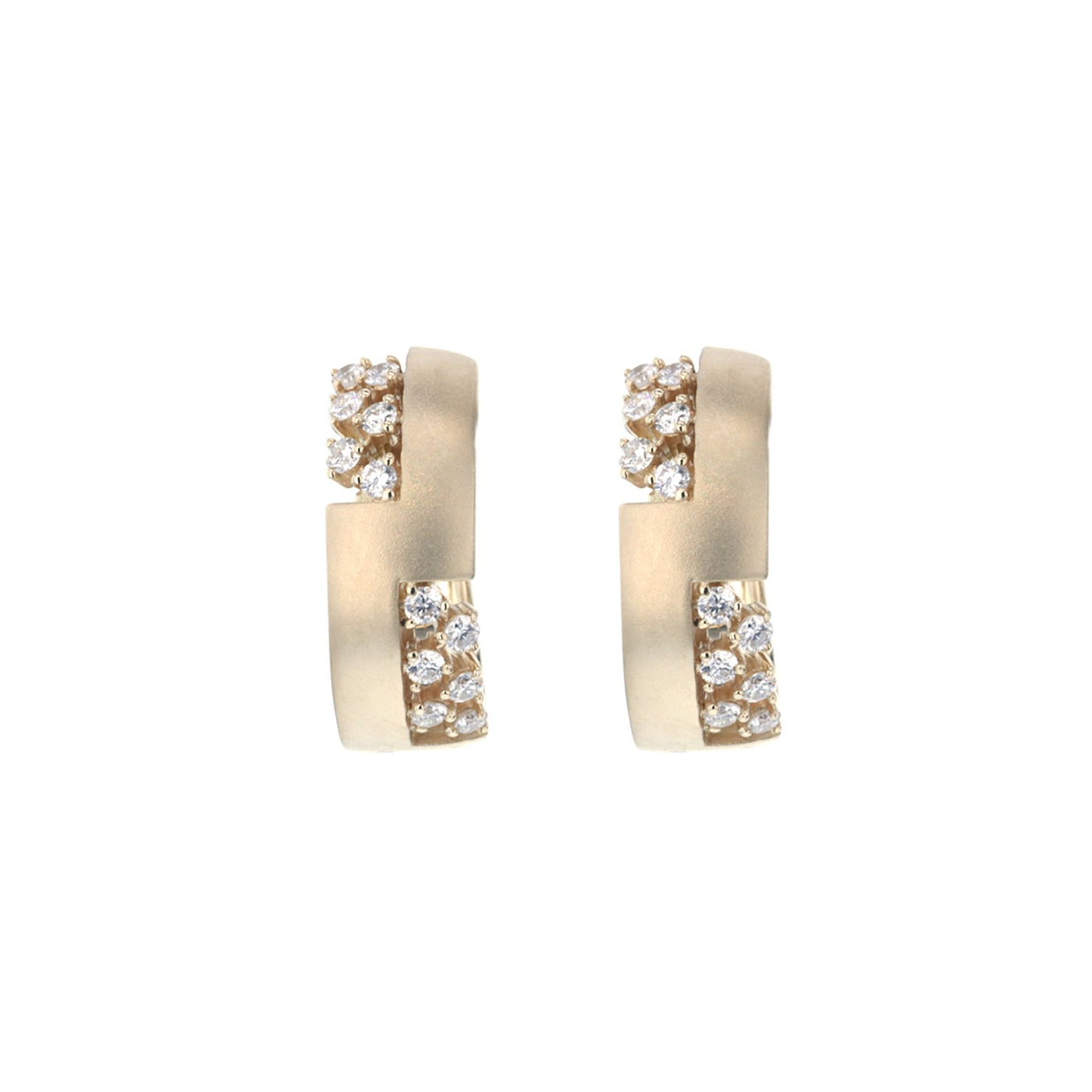 0.33 ctw Diamond Huggie Earrings