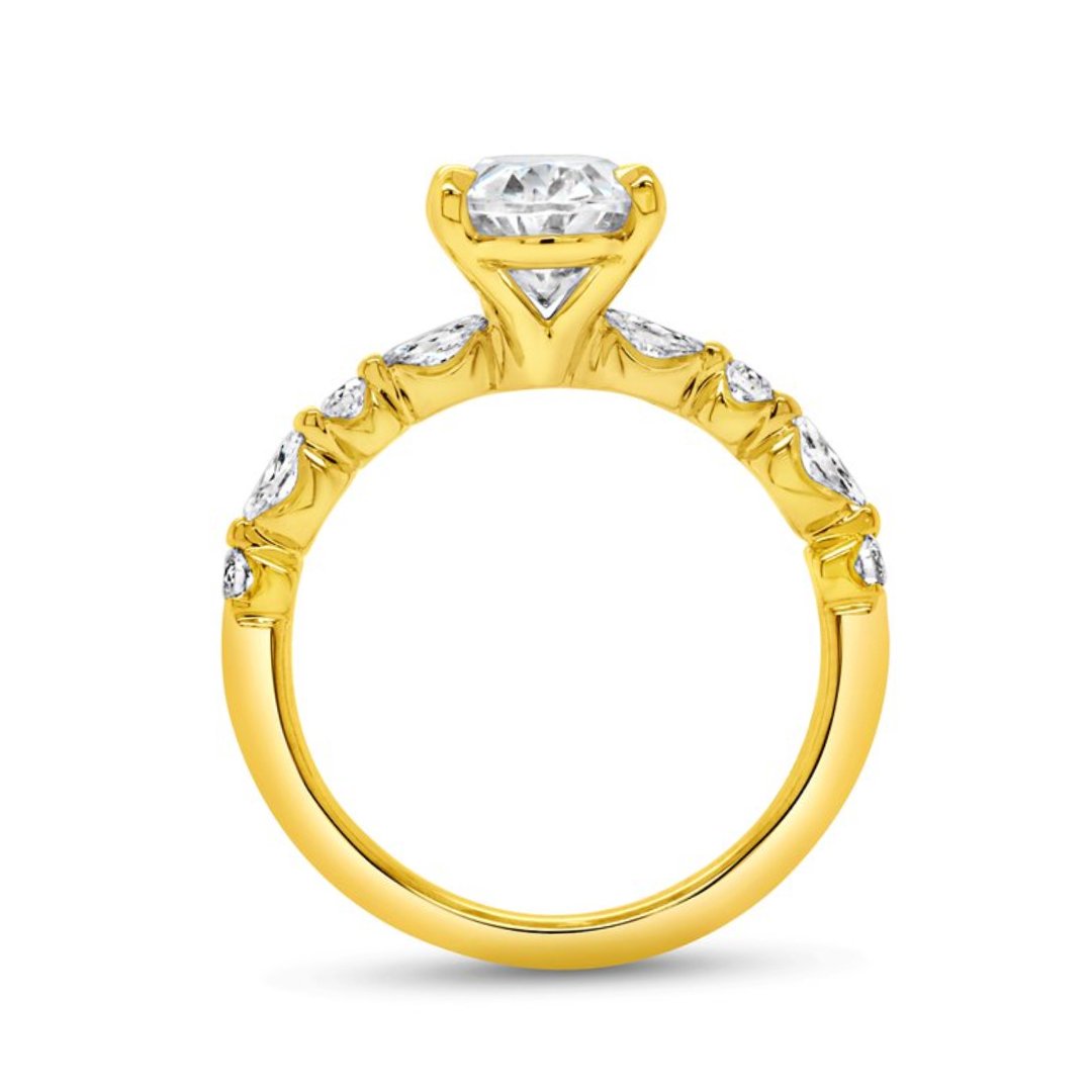 0.37 ctw Diamond Solitaire Engagement Ring