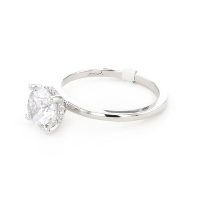 0.03 ctw Diamond Hidden Halo Engagement Ring