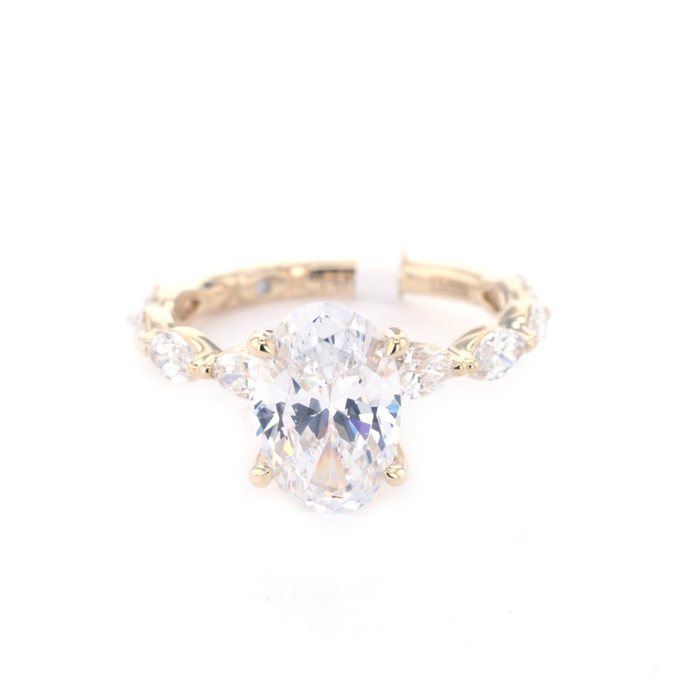 0.80ct Diamond Hidden Halo Engagement Ring