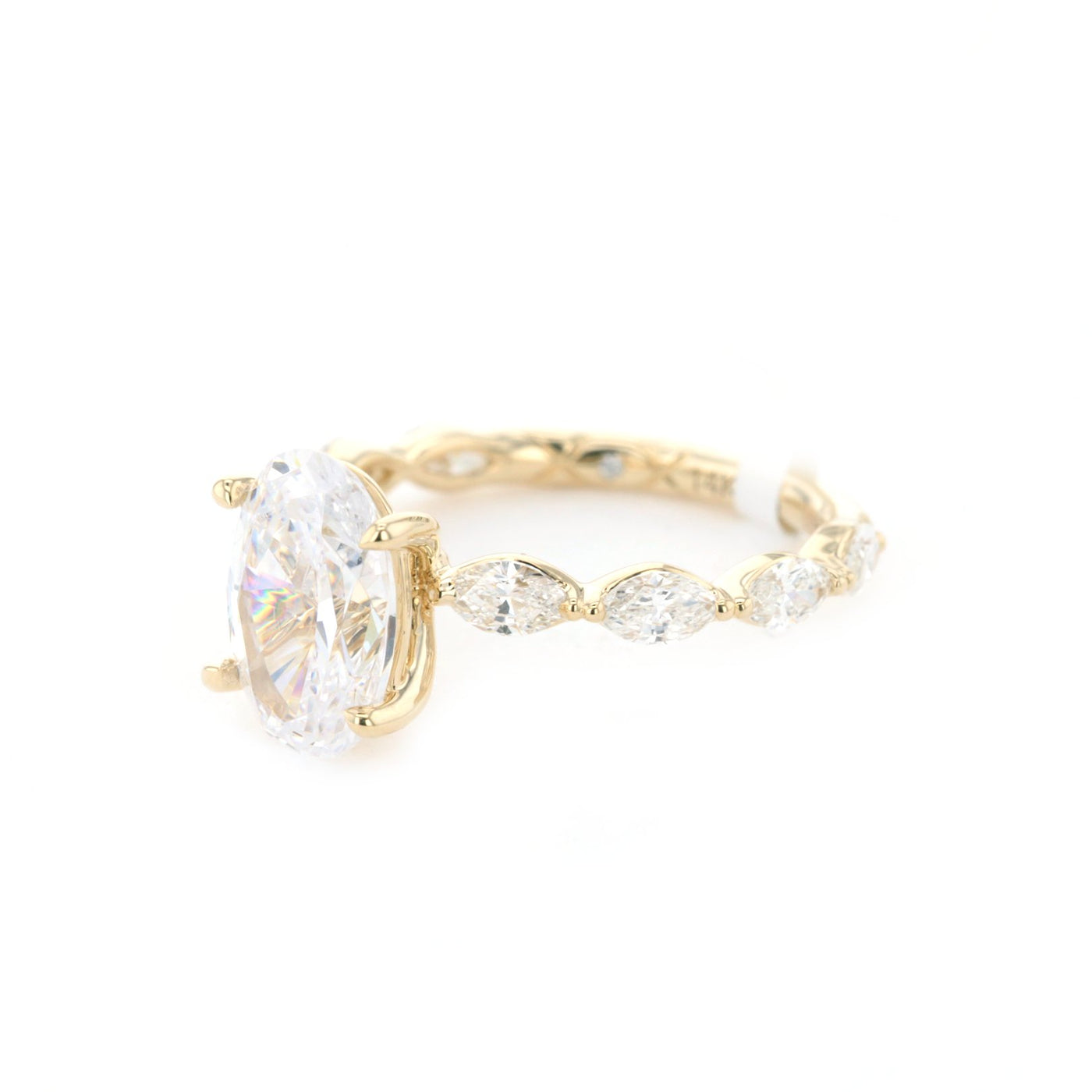 0.80ct Diamond Hidden Halo Engagement Ring