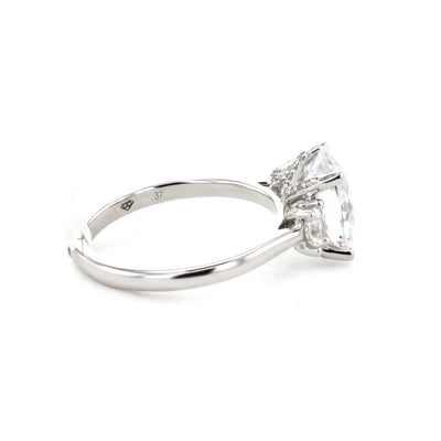 0.37 ctw Diamond Three-Stone Engagement Ring