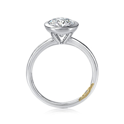 Bezel Solitaire Engagement Ring