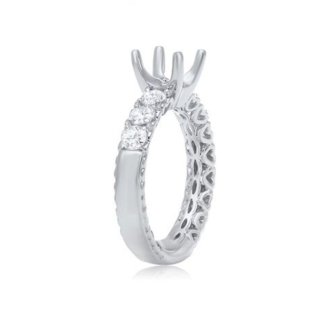 0.79 ctw Diamond Solitaire Engagement Ring