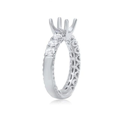 0.79 ctw Diamond Solitaire Engagement Ring