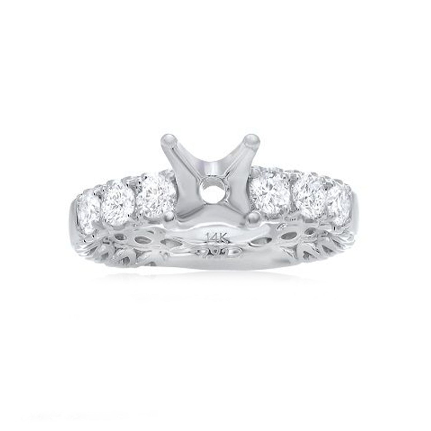 0.79 ctw Diamond Solitaire Engagement Ring