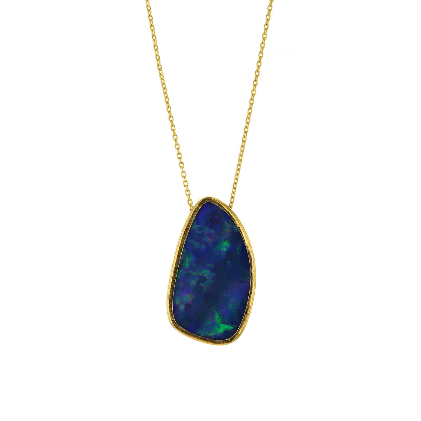 Australian Opal Pendant Necklace