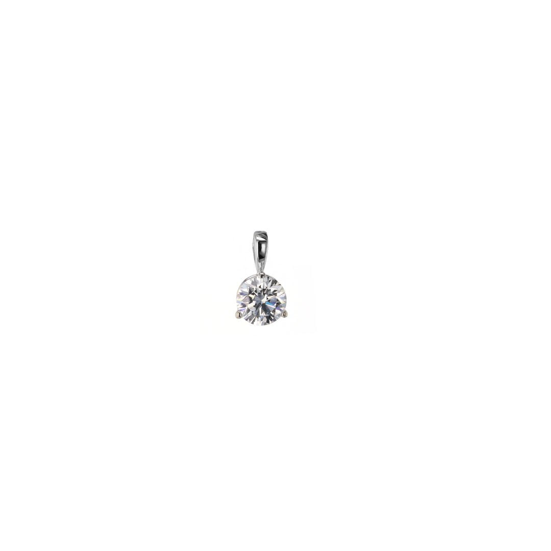 1.10 ct Lab-Grown Diamond Solitaire Pendant