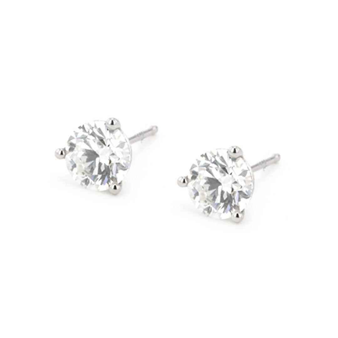 1.01 ctw Diamond Stud Earrings