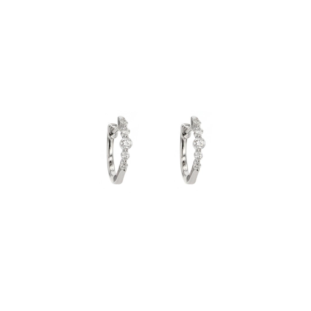 0.20 ctw Diamond Huggie Earring
