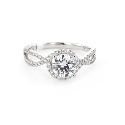 0.32 ctw Diamond Solitaire Engagement Ring