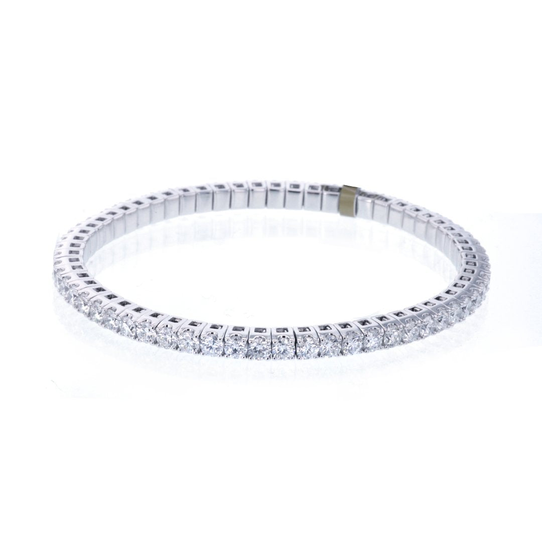 7.00 ctw Lab-Grown Diamond Stretch Bracelet