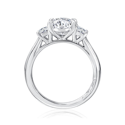 0.66 ctw Diamond Three-Stone Engagement Ring