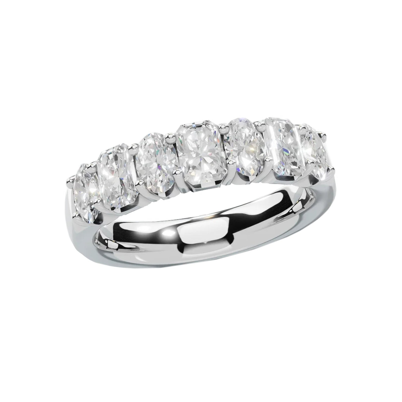 Fancy Cut Diamond Band