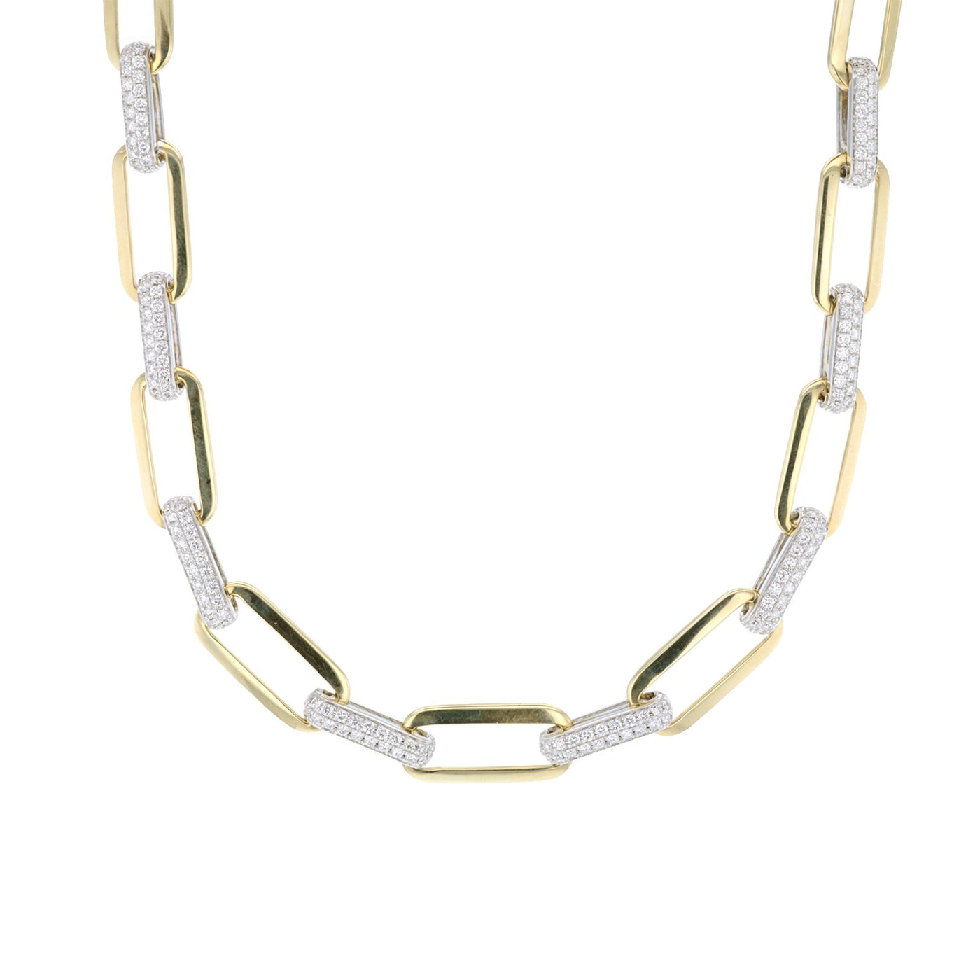 1.77ctw Diamond Link Necklace