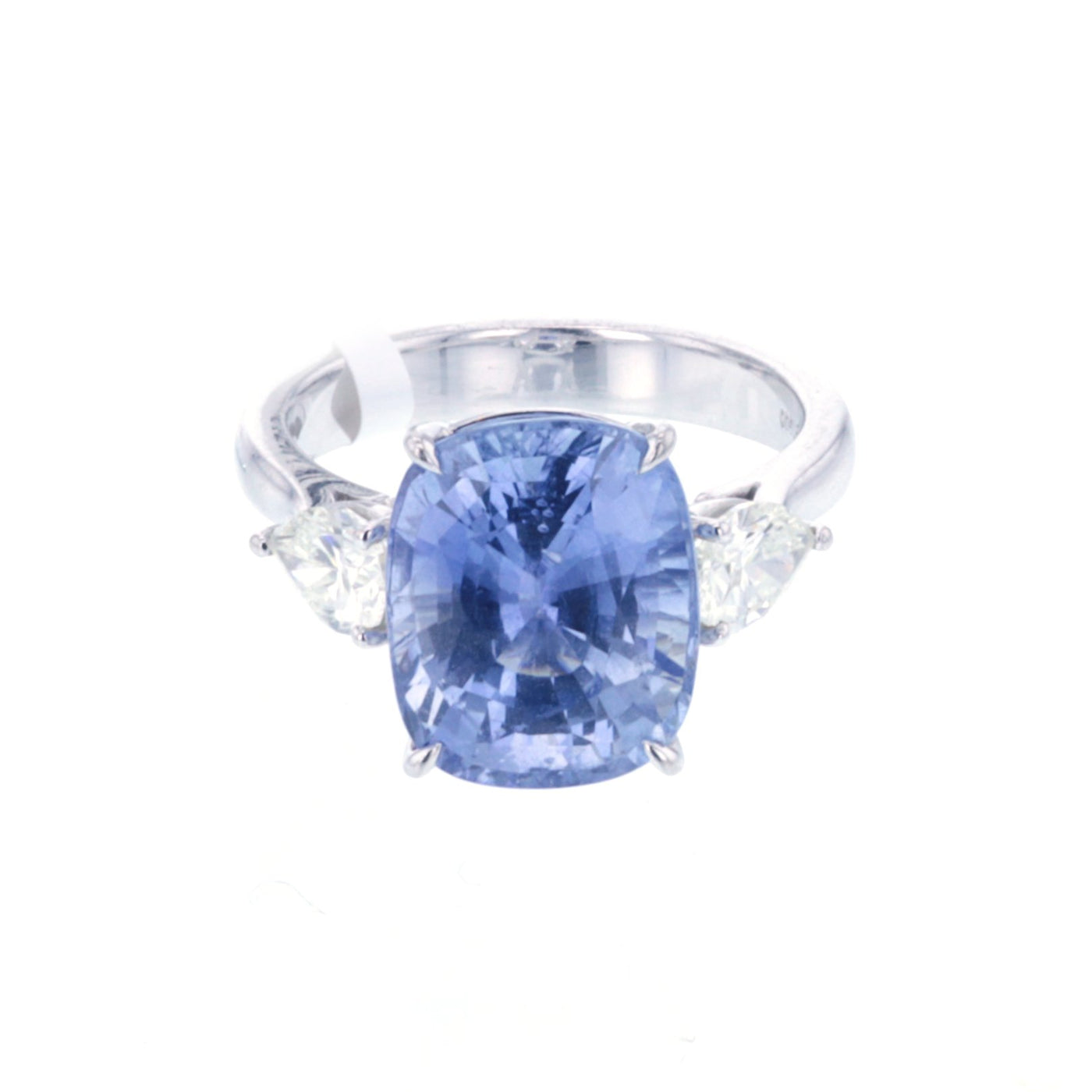 Periwinkle Sapphire & Diamond Ring