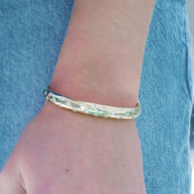 1.96 ctw Diamond Bangle Bracelet