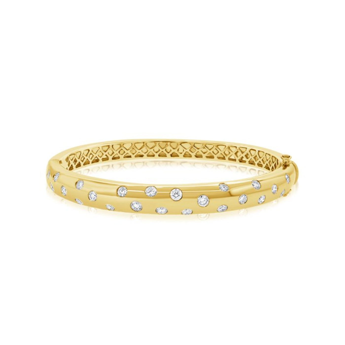 1.96 ctw Diamond Bangle Bracelet